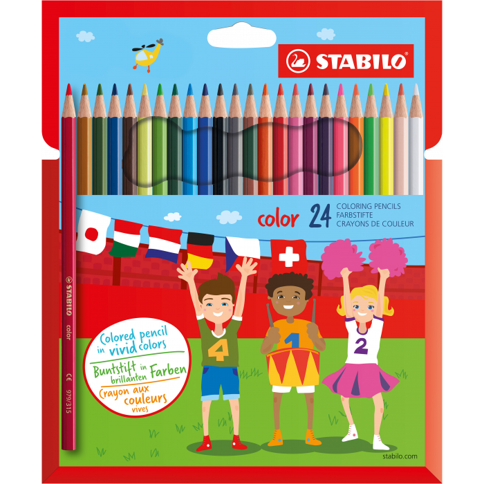 BUNTSTIFT STABILO® COLOR 24iger ETUI