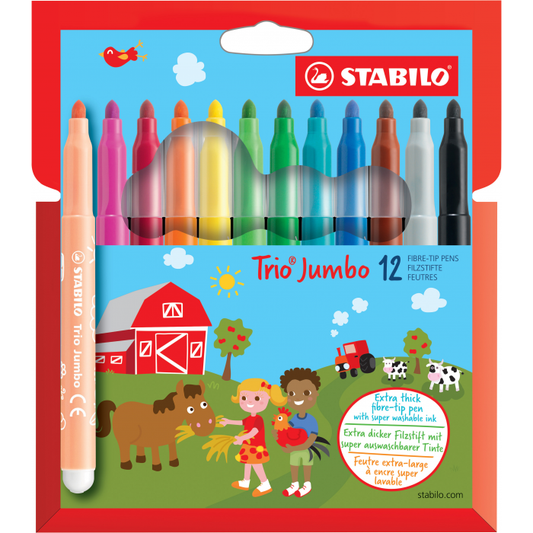 FILZSTIFT STABILO® TRIO® JUMBO, 3,0 MM