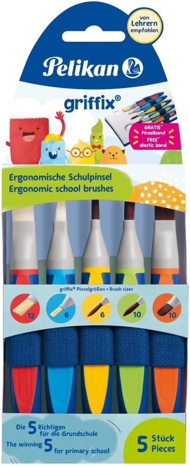 PINSEL GRUNDSCHUL-SET GRIFFIX SYNTHETIK