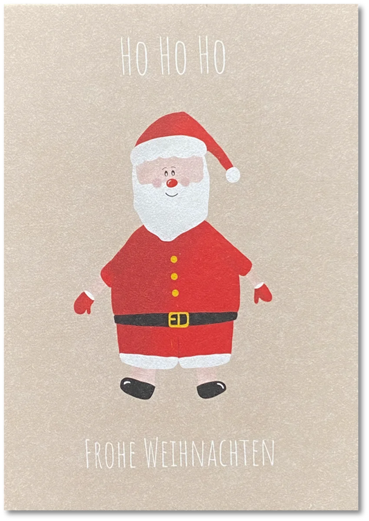 Weihnachtsmann foliert inkl. Umschlag