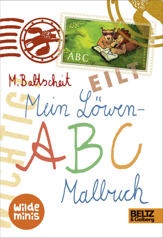 Mein Löwen-ABC Malbuch